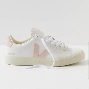 NEW Veja Womens Campo Sneaker Pink/White Size 40 (US 9)